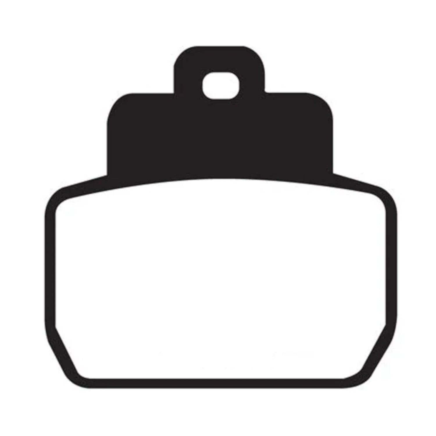 Pastillas de freno traseras Piaggio Beverly 500 / X8 125-250 EBC - carbono SFAC425