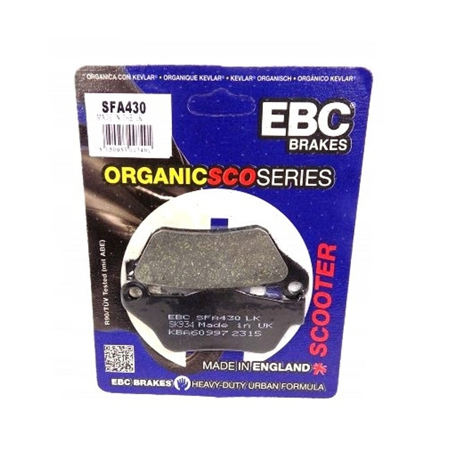 Pastillas de freno delanteras Yamaha X-Max 125/250 06-09 EBC - organicas