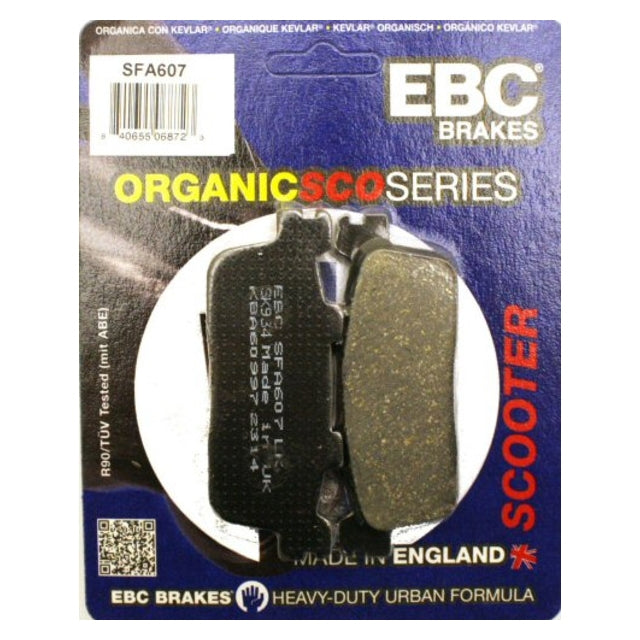 Pastillas de freno traseras Kymco Agility 300 20-24 EBC - organicas