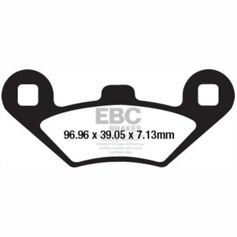 Pastillas de freno delanteras Peugeot Metropolis 400 13-16 EBC HH - sinterizadas SFA650HH