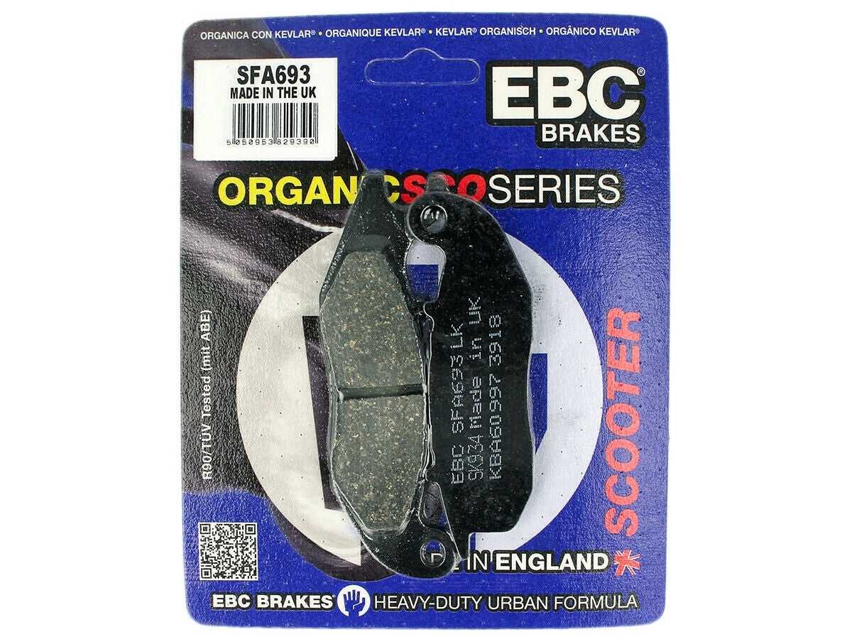 Pastillas de freno delanteras Aprilia SR 125/200 GT EBC - organicas