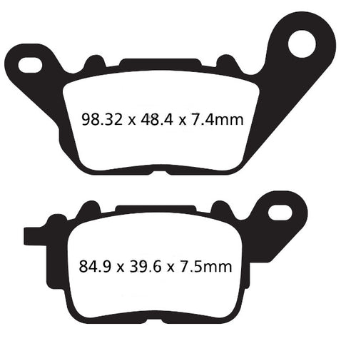 Pastillas de freno delanteras Yamaha N-Max 125/150 15-23 EBC HH - sinterizadas SFA694HH