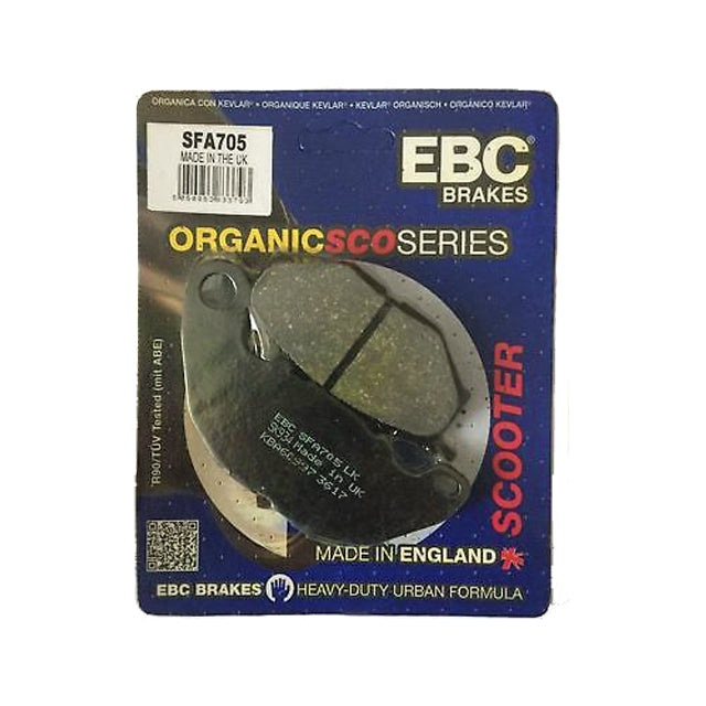 Pastillas de freno delanteras Yamaha X-Max 125/300 19-23 EBC - organicas