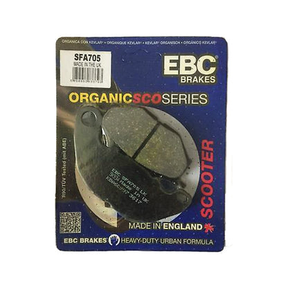 Pastillas de freno delanteras Yamaha X-Max 125/300 19-23 EBC - organicas
