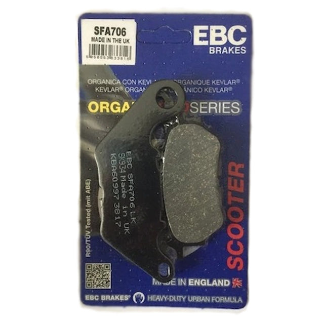 Pastillas de freno traseras Yamaha X-Max 125/300 19-23 EBC - organicas
