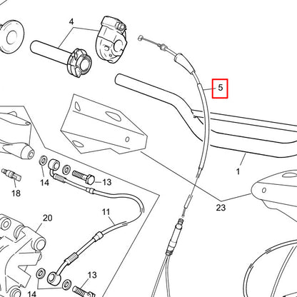 Cable de gas Sherco 50 SE-R / SM-R