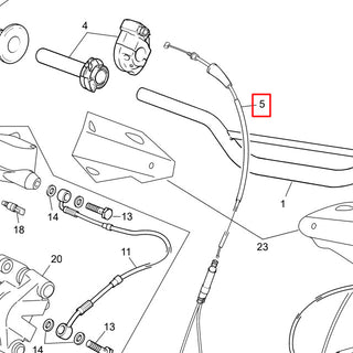 Cable de gas Sherco 50 SE-R / SM-R