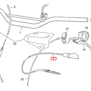 Cable de embrague Sherco SE-R / SM-R 50