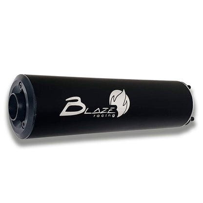 Exhaust silencer anodized aluminium Blaze Racing