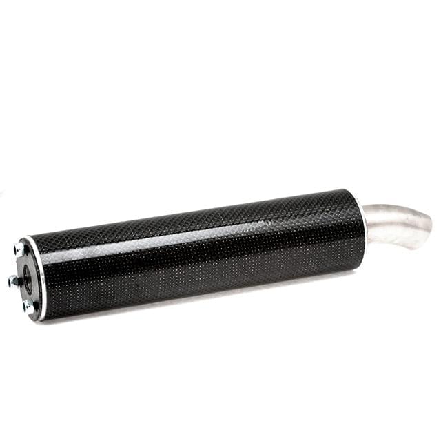 SCR Corse Scooter 50cc exhaust silencer - carbon