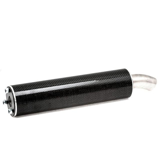 SCR Corse Scooter 50cc exhaust silencer - carbon