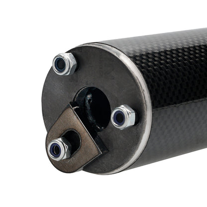 SCR Corse long gear 50cc exhaust silencer - carbon