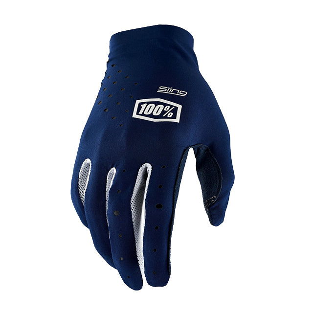 100% Sling MX Motocross Gloves navy