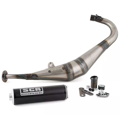 SCR Corse Handmade Exhaust 50-70cc Derbi GPR >04 / Aprilia RS >06 - carbon