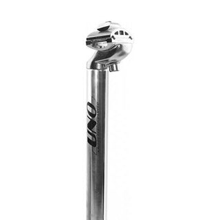 6061 T6 aluminum bicycle seatpost d.27mm UNO - silver