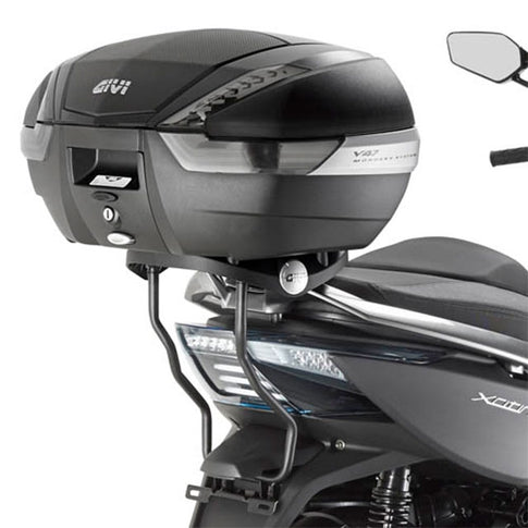 Support top case avec porte-paquet Monokey Kymco X-Citing 400 2013 Givi