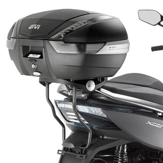 Support top case avec porte-paquet Monokey Kymco X-Citing 400 2013 Givi