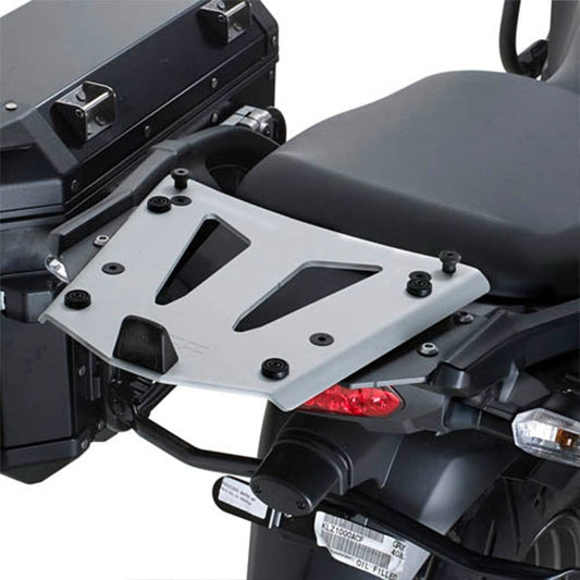 Monokey Top Case Rack with Luggage Rack Kawasaki Versys 1000 12-15 Givi - without light installation