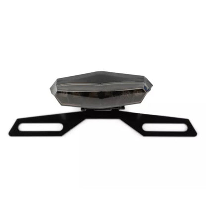 Hexagonal tail light with STR8 license plate holder