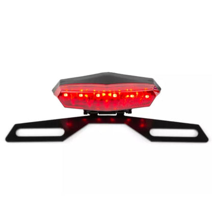 Hexagonal tail light with STR8 license plate holder