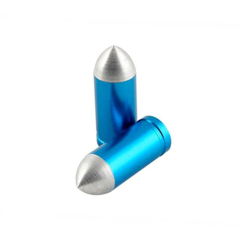 Bouchons de valve Bullet STR8 - bleu