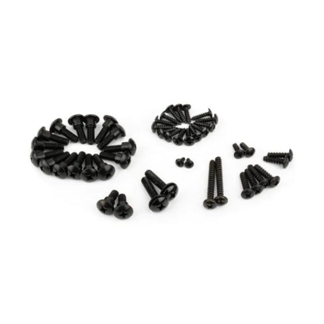 Piaggio ZIP STR8 fairing screws - black