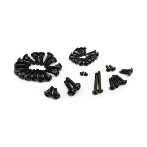 Piaggio ZIP STR8 fairing screws - black