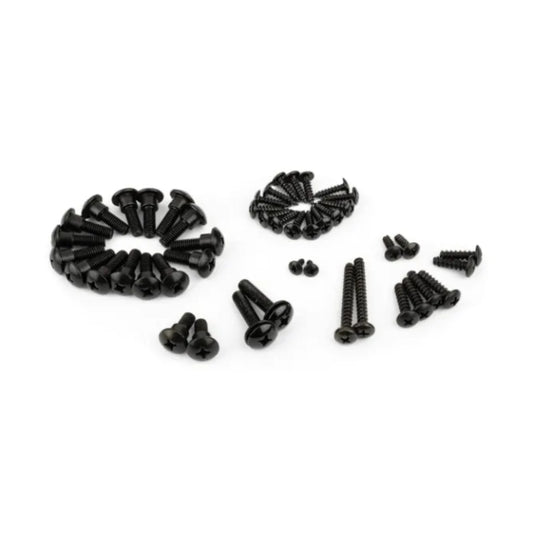 Piaggio ZIP STR8 fairing screws - black