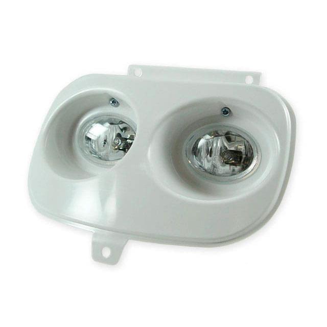 Ótica dupla Yamaha BW'S CE STR8 - branco