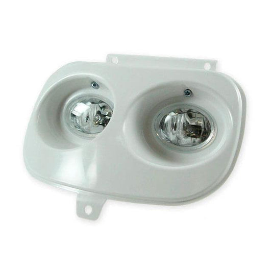 Double optics Yamaha BW'S CE STR8 - white