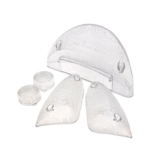 Kit tulips of indicators and rear light Yamaha Aerox 99> STR8 white CE