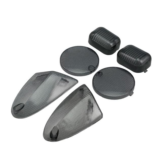 Kit tulips of Indicators and rear light Aprilia SR Racing 2000 STR8 black