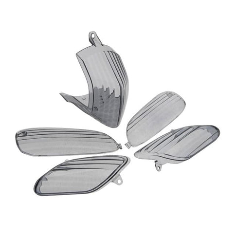 Kit de tulipas de piscas e farolim Aprilia SR 50R Factory 05> STR8 - preto