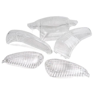 Kit de cabochons de Clignotants et feu arrière Gilera Runner 03 STR8 - blanc