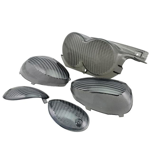 STR8 Yamaha Neos indicator and rear light kit - black