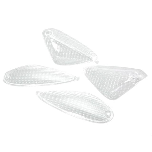 Kit de tulipas de piscas Piaggio NRG Extreme / mc3 STR8 - branco