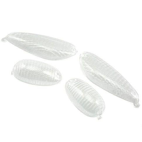 Kit cabochons de clignotants Piaggio NRG mc2 STR8 - blanc