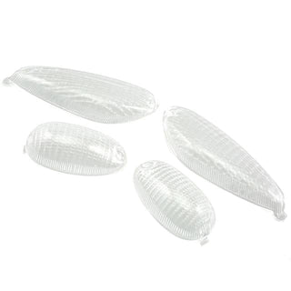 Kit cabochons de clignotants Piaggio NRG mc2 STR8 - blanc