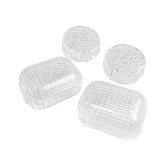 Malaguti F12 STR8 indicator lens kit - white