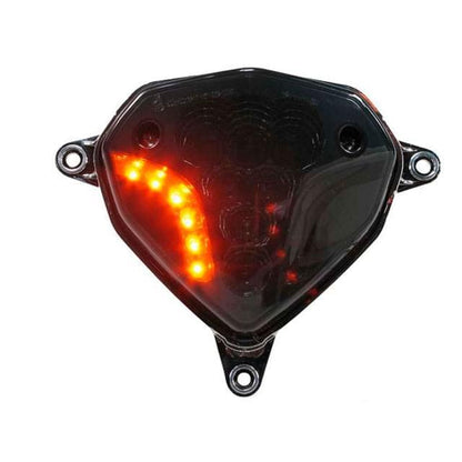 Tail light LED with indicators blackline Yamaha Aerox (CE) STR8