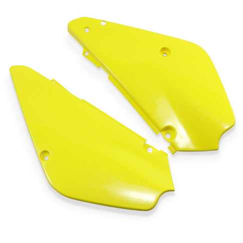 Tapas laterales Suzuki RM 85 00-23 UFO - amarillo SU03970-102