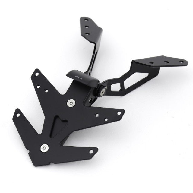 License plate holder with license plate light Yamaha T-Max 560 Phase 2 BCD - matte black