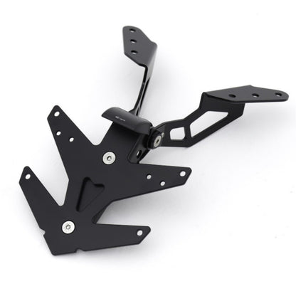 License plate holder with license plate light Yamaha T-Max 560 Phase 2 BCD - matte black