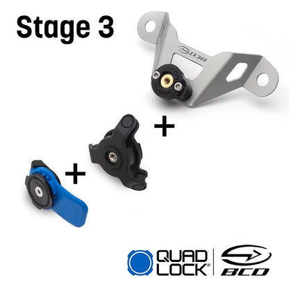 Soporte teléfono Quadlock Stage 3 Ducati Supersport S 2017> BCD SUPTEL006ST3