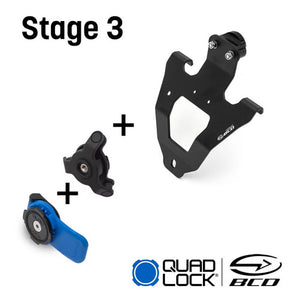 Soporte móvil Yamaha Tenere 700 19-25 Quadlock Stage 3 BCD SUPTEL017ST3