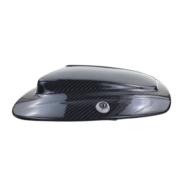Tapa lateral motor carbono Vespa small frame 10"Pollici