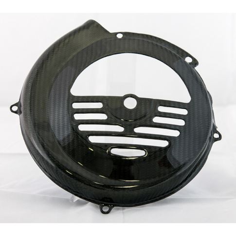 Tapa ventilación volante magnético carbono Vespa Primavera 10"pollici TC113