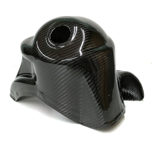 Tapa deflector cilindro carbono Vespa 125 Primavera/PK/FL 10"pollici TC135
