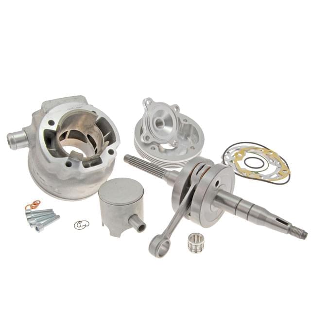 Kit cilindro e cambota Cristofolini Minarelli horizontal 80cc curso 45mm