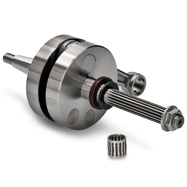 Cigüeñal 2Fast carter Malossi RC-One/C-One carrera 47mm biela 100mm bulón 14mm